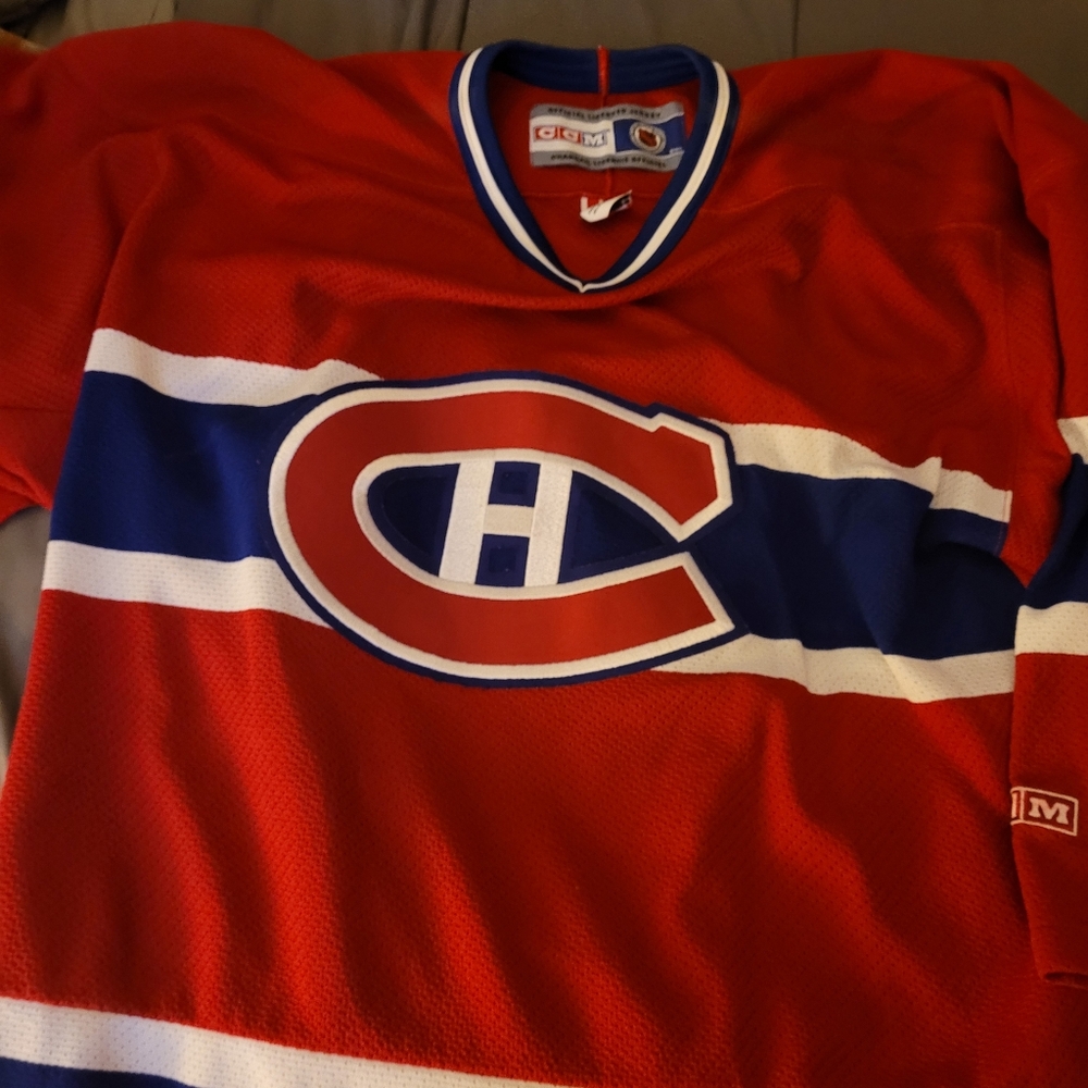 1997-2006 Montreal Canadiens CCM red home blank